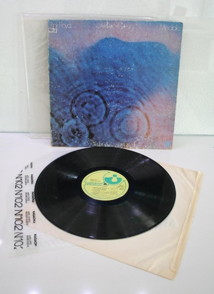 Pink Floyd - Meddle - USApress- Textured sleeve - Winchester, Cd's en Dvd's, Vinyl | Rock, Gebruikt, Progressive, 12 inch, Ophalen of Verzenden