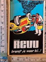 Vintage sticker  Volkswagen kever nieuwe Revu strip, Ophalen of Verzenden, Zo goed als nieuw