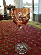 gekleurd kristallen glas, Antiek en Kunst, Ophalen of Verzenden