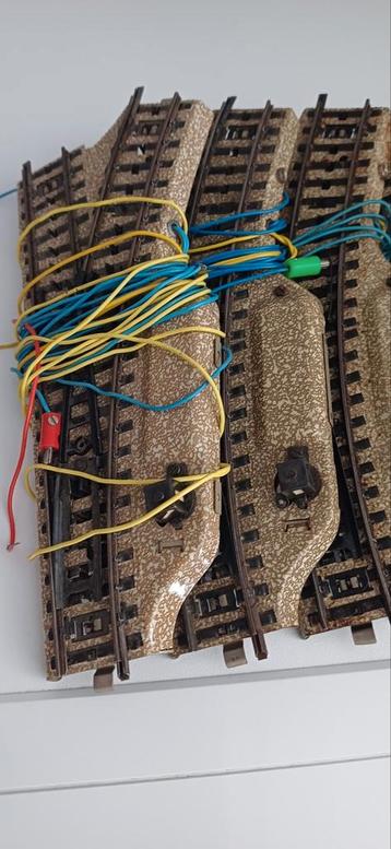 Märklin 5119 H0 Elektrische Wissel Rechts M-Rail beschikbaar voor biedingen
