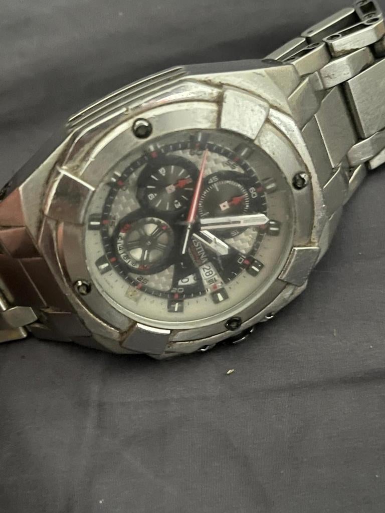 Festina horloge, Sieraden, Tassen en Uiterlijk, Horloges | Heren, Ophalen, Zo goed als nieuw, Staal, Overige merken