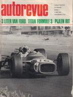 Autorevue 7 1968 : Ford 3000 prototype - Titan Formule 3, Gelezen, Autorevue, Algemeen, Ophalen of Verzenden