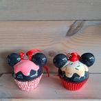 Disney Mickey en Minnie cupcake Sketchbook ornament, Ophalen of Verzenden, Mickey Mouse, Zo goed als nieuw, Beeldje of Figuurtje