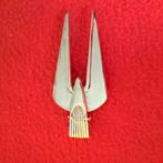 Vintage gril embleem Studebaker Hawk 1962, verchroomd., Auto diversen, Ophalen of Verzenden