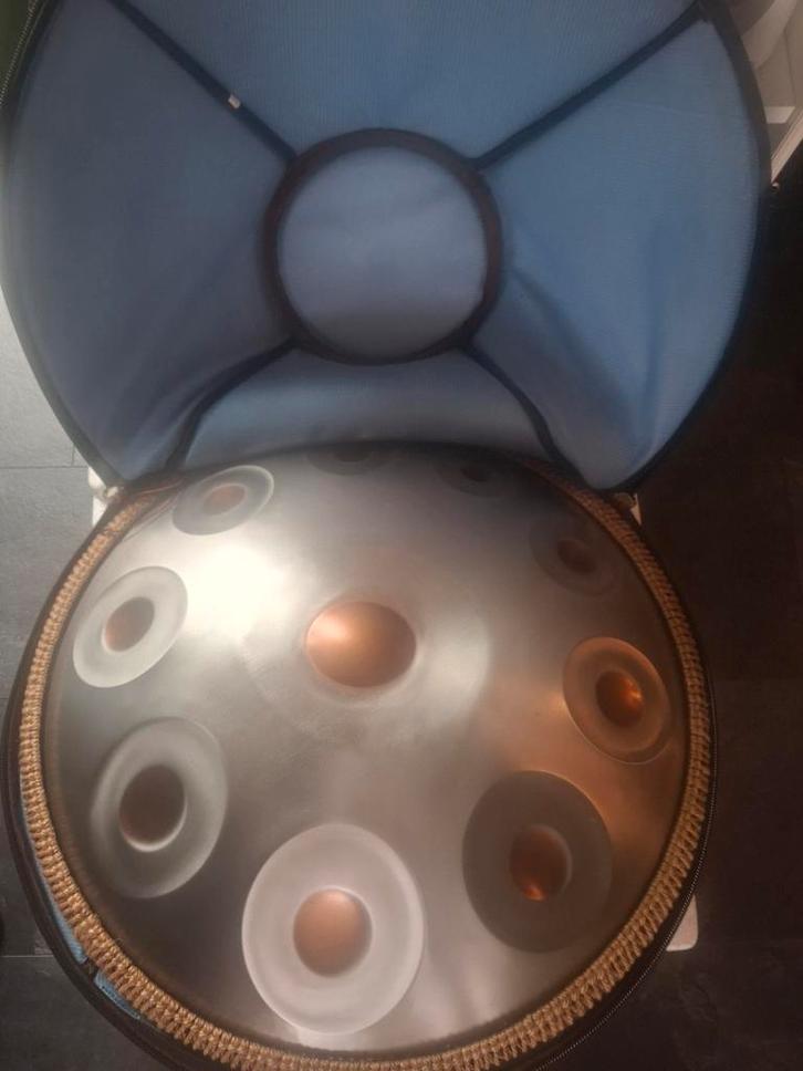 Handpan / Hangdrum - nieuw 56 cm 10 tonig., Muziek en Instrumenten, Drumstellen en Slagwerk, Zo goed als nieuw, Overige merken