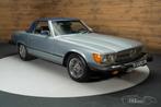 Mercedes 380 SL Cabriolet | 1983, Auto's, Oldtimers, Automaat, Achterwielaandrijving, Cabriolet, Blauw