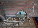Antieke Halgarnituur Smeedijzer Jaren 50/70, Huis en Inrichting, Woonaccessoires | Spiegels, Ophalen, Gebruikt, Minder dan 100 cm