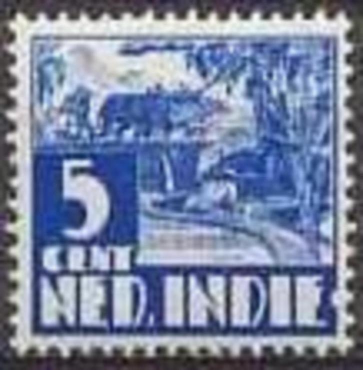 Ned-Indie NVPH nr 251 postfris Koningin Wilhelmina 1938, Postzegels en Munten, Postzegels | Nederlands-Indië en Nieuw-Guinea, Postfris