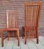 Houten stoelen set van 2, Huis en Inrichting, Ophalen