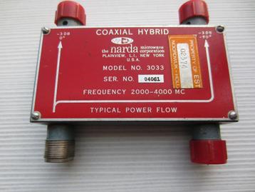 Coaxial Hybride coupler/splitter beschikbaar voor biedingen