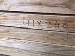 Steigerhout 3 euro per meter ook eiken frake ayous vuren, Doe-het-zelf en Verbouw, Hout en Planken, Ophalen, 25 tot 50 mm, Nieuw
