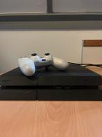 PS4 500GB + Witte controller, Spelcomputers en Games, Spelcomputers | Sony PlayStation 4, Ophalen of Verzenden, Met 1 controller