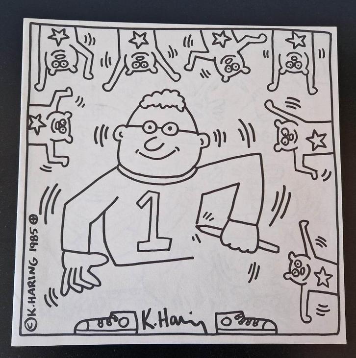 Keith Haring - Coloring Book 1985, Antiek en Kunst, Kunst | Overige Kunst, Ophalen of Verzenden
