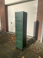 Art Deco / Vintage Oostwoud locker kluisjes 4 deurs groen, Huis en Inrichting, Ophalen, Gebruikt, Art Deco, Vintage, Industrieel