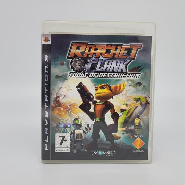 Ratchet & Clank Tools of Destruction - Playstation 3 PS3, Spelcomputers en Games, Games | Sony PlayStation 3, Gebruikt, Avontuur en Actie