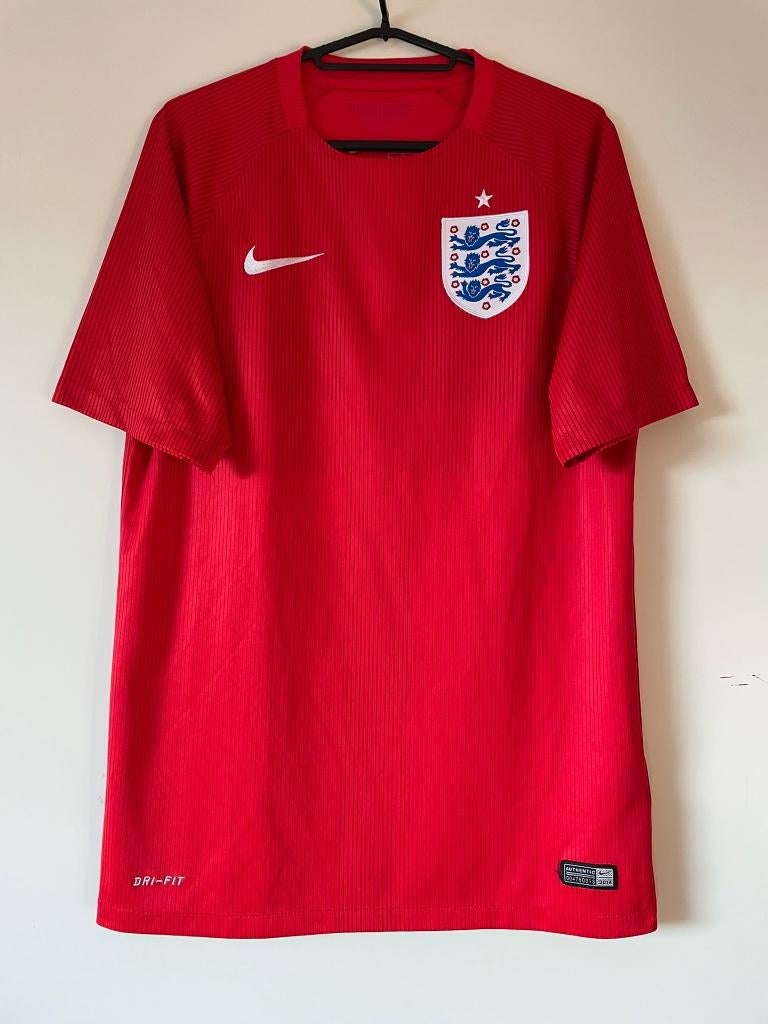 Engeland Nike Voetbalshirt Rood Maat S 2018 Away, Nike, Ophalen of Verzenden, Zo goed als nieuw, Voetbal
