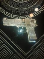 Opvallende Decoratieve Pistool met Strass, Ophalen of Verzenden, Zo goed als nieuw