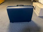Reiskoffer - Blauw, Sieraden, Tassen en Uiterlijk, Koffers, Gebruikt, Hard kunststof, 45 tot 55 cm, Ophalen of Verzenden
