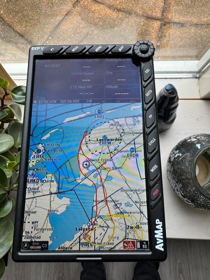 AVmap EKPV cockpit navigatie & vluchtplan, Verzamelen, Luchtvaart en Vliegtuigspotten, Zo goed als nieuw, Ophalen of Verzenden