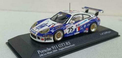 Minichamps Porsche 911 GT3 RS 24h Le Mans 2004, Hobby en Vrije tijd, Modelauto's | 1:43, Nieuw, Auto, MiniChamps, Verzenden