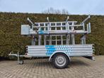 Super nette aluminium rolsteiger met transporter, Ophalen, Rolsteiger of Kamersteiger, 5 meter of hoger