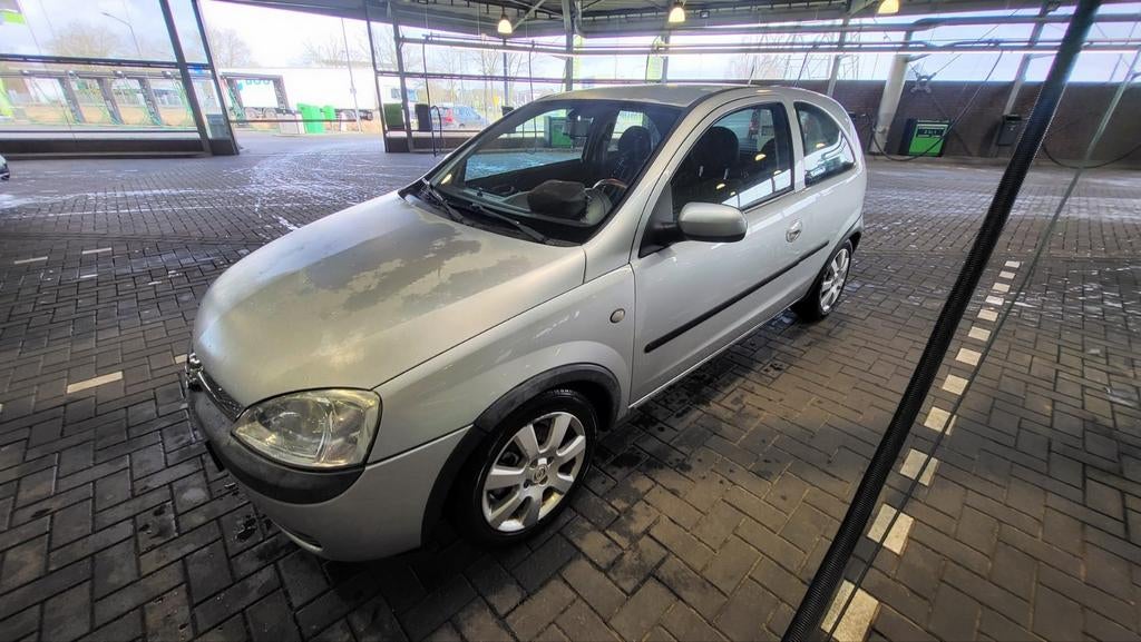 Opel Corsa 1.4 I 16V 3D 2002 Grijs, Auto's, Opel, Particulier, Corsa, Benzine, Euro 4, D, Hatchback, Handgeschakeld, Origineel Nederlands