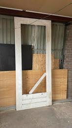 Hardhouten buitendeur, Doe-het-zelf en Verbouw, Ophalen of Verzenden, 80 tot 100 cm, Buitendeur, 200 tot 215 cm