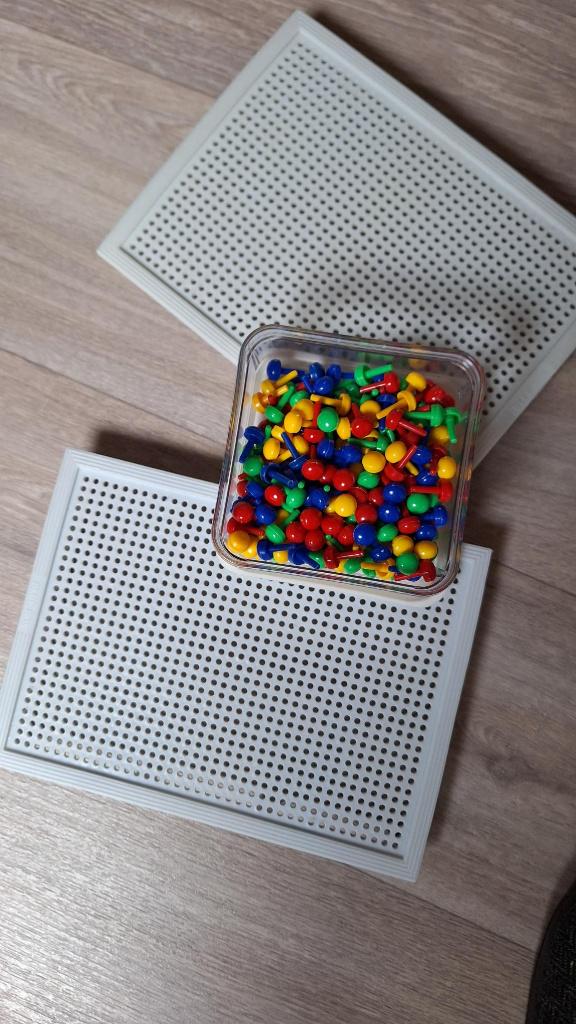 Insteekmozaïek, Kinderen en Baby's, Speelgoed | Educatief en Creatief, Ophalen of Verzenden, Gebruikt