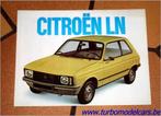 Vouwfolder A4 Citroën LN, Ophalen of Verzenden, Zo goed als nieuw, Citroën