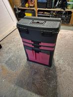 Gereedschapskoffer met lades, Doe-het-zelf en Verbouw, Gereedschapskisten, Ophalen, Gevuld, Gebruikt