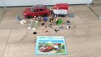 Playmobil Porsche met trailer (klep kapot), Ophalen of Verzenden, Zo goed als nieuw