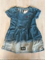 Levi's Jurkje blauw-wit (ZGAN) 24m (maat 92) orgineel Levi´s, Meisje, Ophalen of Verzenden, Zo goed als nieuw, Jurk of Rok