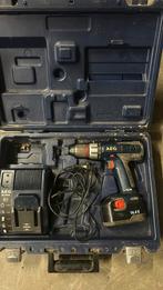 AEG 14 X-R accuboor 14,4 v, Ophalen of Verzenden, Gebruikt, Boor- en Schroefmachine