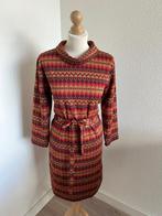 King Louie maat XL Dita dress rood goud 2442, Maat 46/48 (XL) of groter, Ophalen of Verzenden, Zo goed als nieuw, Knielengte