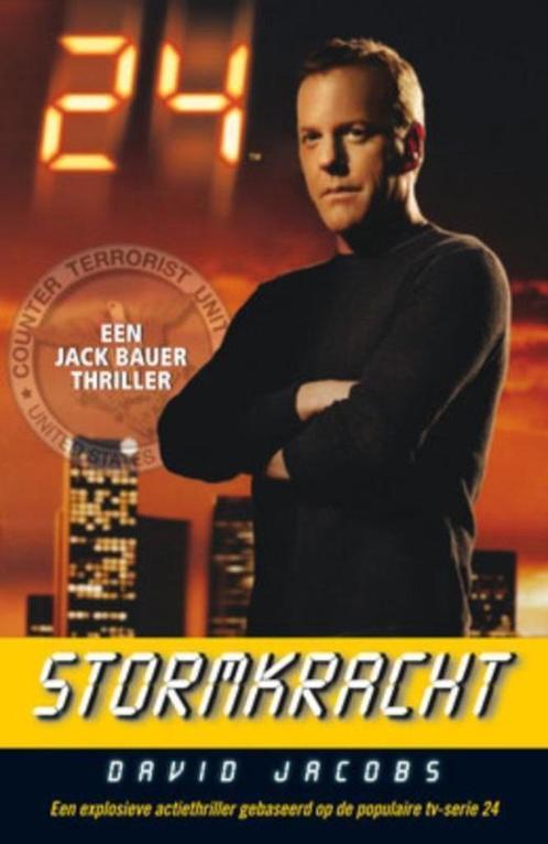 Stormkracht - David Jacobs, Boeken, Thrillers, Zo goed als nieuw, Nederland, Ophalen of Verzenden