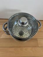 Edenberg groente of rijst stomer, zgan, Ophalen of Verzenden, Zo goed als nieuw, Rvs, Koekenpan of Braadpan