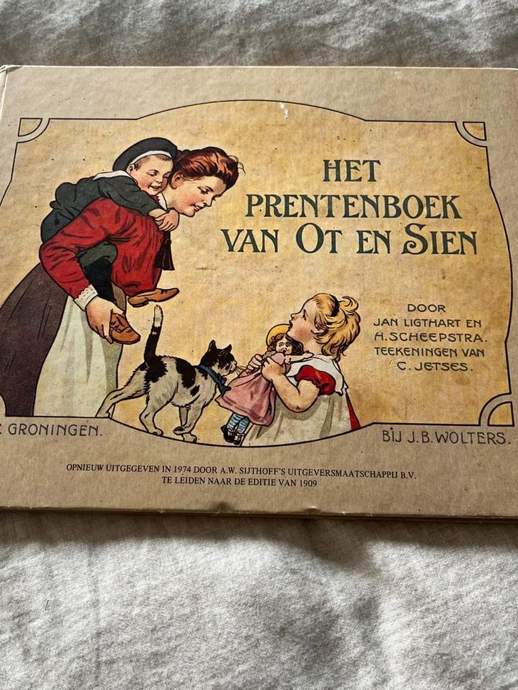 Het Prentenboek van Ot en Sien - Jan Ligthart, Boeken, Kinderboeken | Jeugd | onder 10 jaar, Gelezen, Fictie algemeen, Ophalen of Verzenden