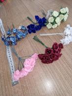 kunst bloem zijde mini bloemetjes op ijzerdraad barbie 1:6, Ophalen of Verzenden, Nieuw, Binnen