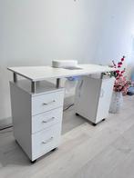 NIEUWE Manicure tafel wit 120, Sieraden, Tassen en Uiterlijk, Uiterlijk | Cosmetica en Make-up, Ophalen, Nieuw, Wit, Handen en Nagels