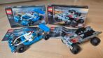 LEGO TECHNIC 42090 + 42091. Getaway Truck & Police Pursuit, Kinderen en Baby's, Speelgoed | Duplo en Lego, Ophalen, Zo goed als nieuw
