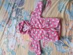 Badjas 74/80 Hema rose, Kinderen en Baby's, Babykleding | Maat 74, Ophalen of Verzenden, Gebruikt, Meisje