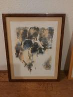 Aquarel Hans van Horck Peinzen 1987, Antiek en Kunst, Kunst | Litho's en Zeefdrukken, Ophalen of Verzenden