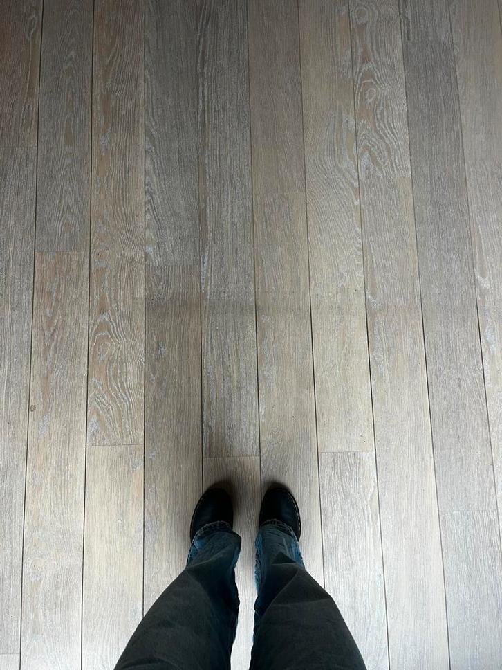 Laminaat in goede staat circa 50m2, Doe-het-zelf en Verbouw, Vloerdelen en Plavuizen, Zo goed als nieuw, Laminaat, Hout, 50 tot 150 cm