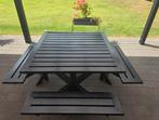 Massieve 8 Persoons Picknicktafel, Tuin en Terras, Picknicktafels, Ophalen of Verzenden, Vierkant, Hout