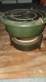 Vintage Groene Kookbrander, Ophalen of Verzenden, Gebruikt