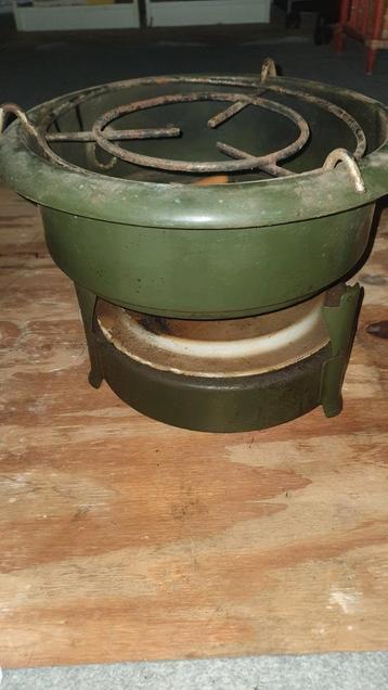 Vintage Groene Kookbrander beschikbaar voor biedingen