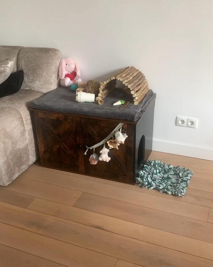 Kattenbak- / konijnentoilet- ombouw kast, Huis en Inrichting, Kasten | Overige, Zo goed als nieuw, Ophalen of Verzenden