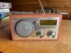 Cresta Vintage Radio met Digitale Klok, Audio, Tv en Foto, Radio's, Ophalen of Verzenden, Zo goed als nieuw, Radio