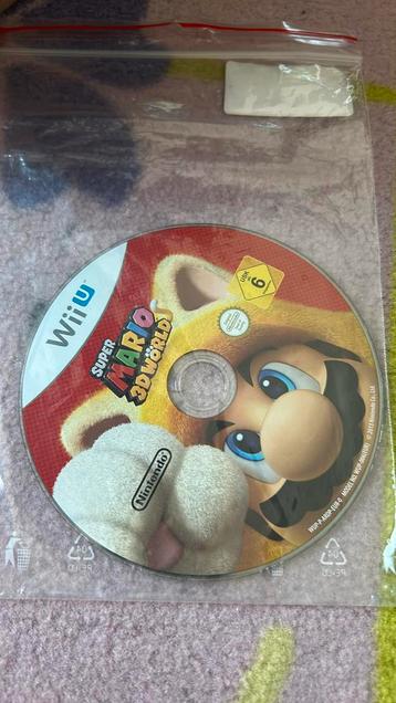 Nintendo WiiU super mario world 3D beschikbaar voor biedingen