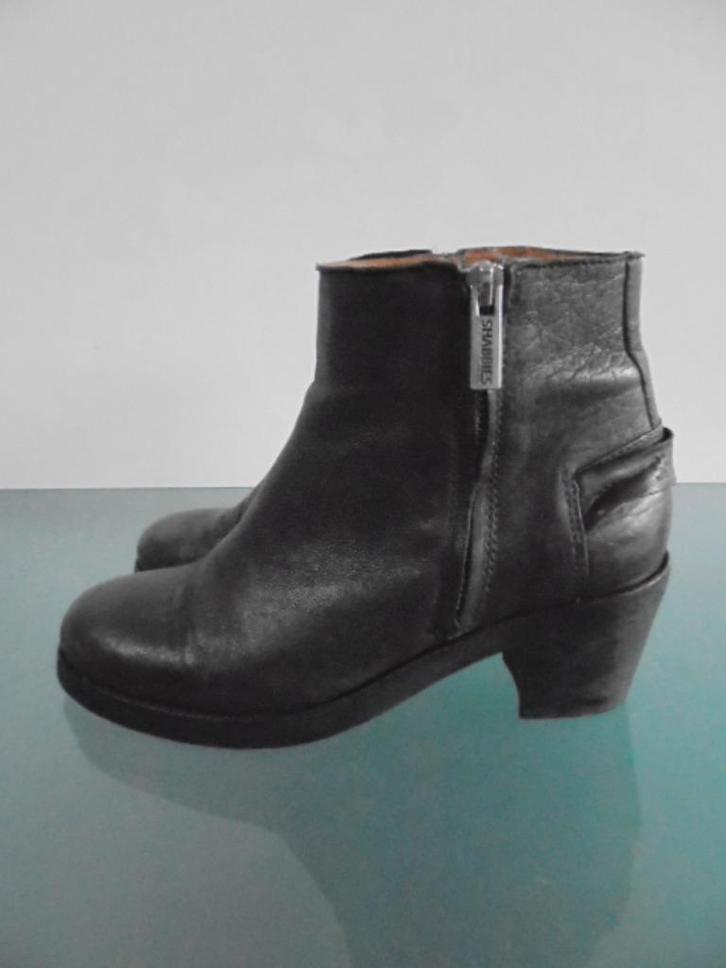 GRATIS VERZENDEN SHABBIES AMSTERDAM stoere bruine laarzen 38, Kleding | Dames, Schoenen, Zo goed als nieuw, Lage of Enkellaarzen
